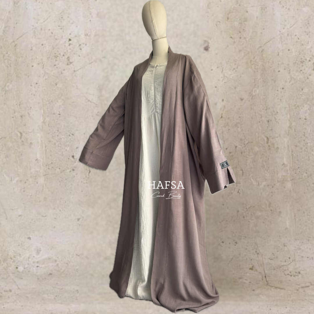 Leinen Kimono