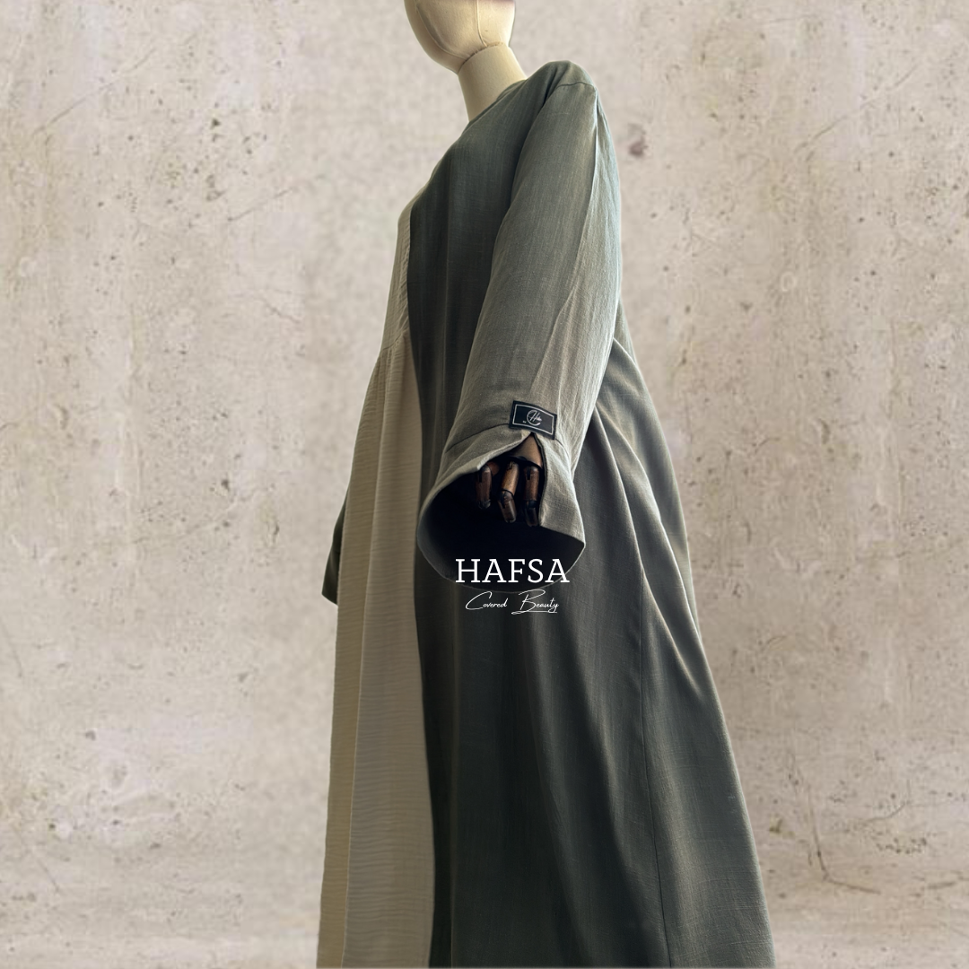 Leinen Kimono