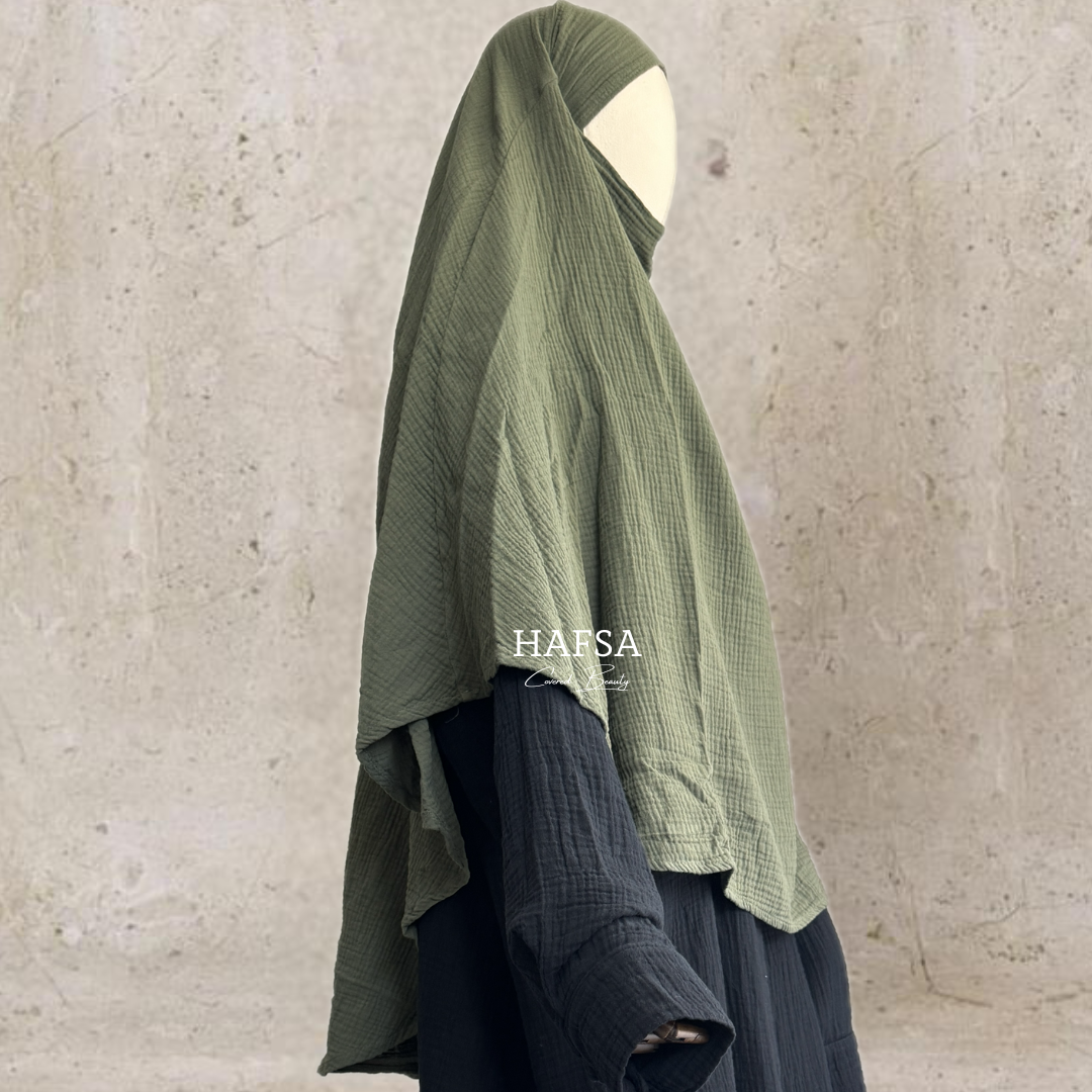 Khimar en mousseline