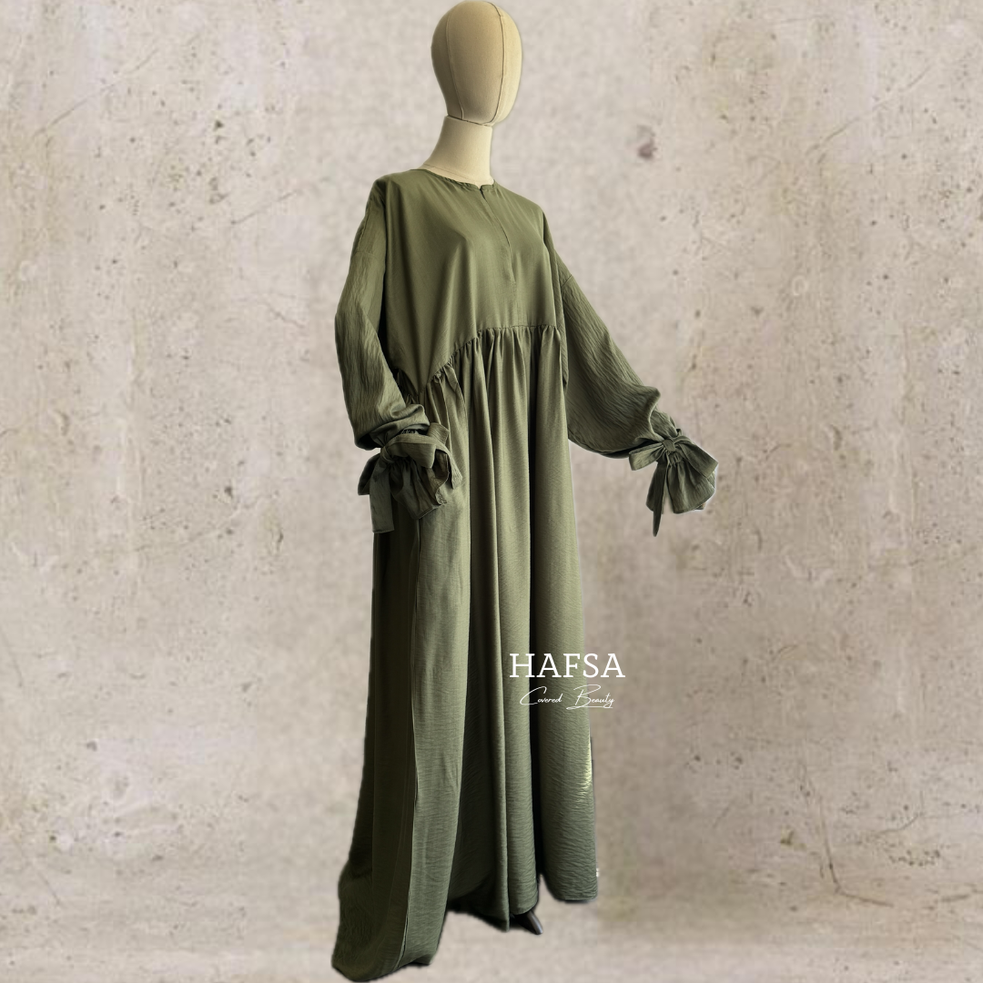 Abaya Dua Leinen