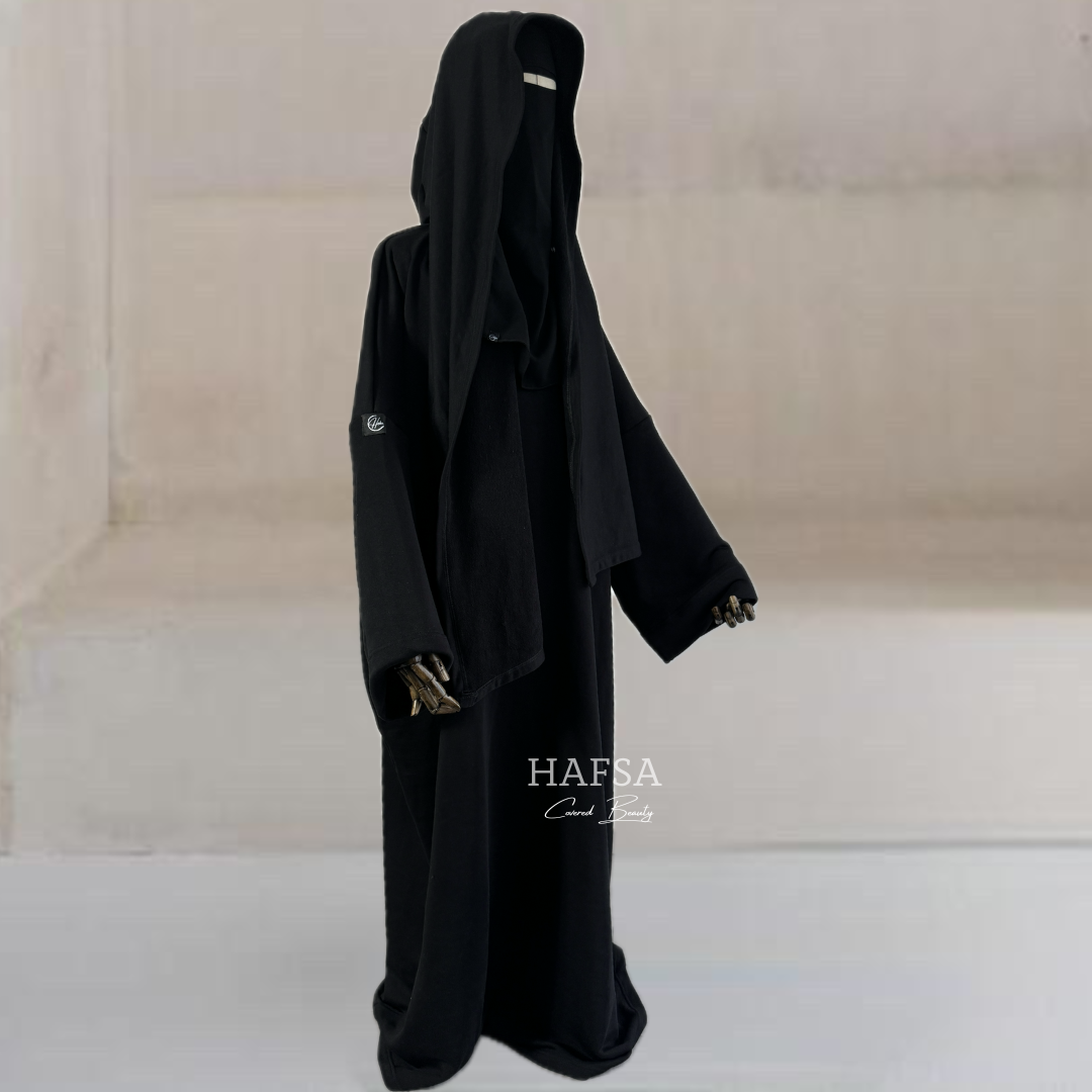 Hoddie hijab Abaya