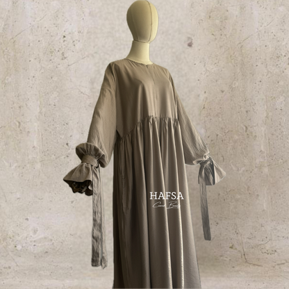 Abaya Dua Leinen